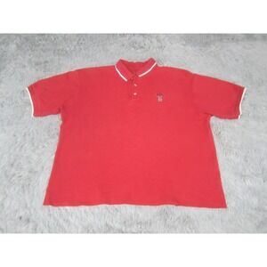 Texas Tech Shirt Mens XL Red Raiders Polo Casual Collared Short Sleeve
